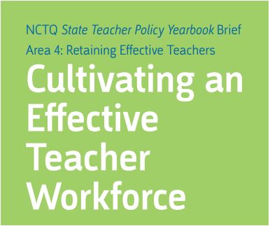 2012年的州:培养有效的教师队伍-领域4:留住有效的教师;国家教师政策年鉴简介