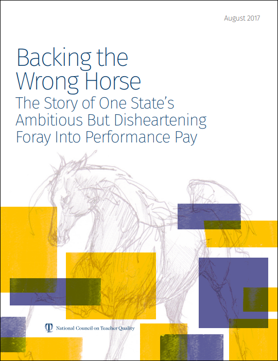 支持错误的马:一个州雄心勃勃但令人沮丧地尝试绩效薪酬的故事