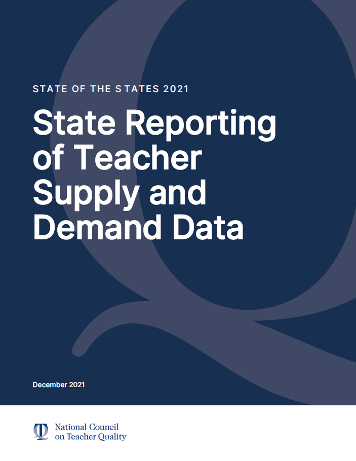 国家状态2021：教师供求数据的国家报告