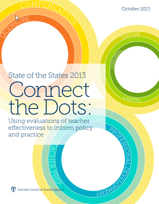 州的州2013连接这些点:使用评价教师效能通知政策和实践
